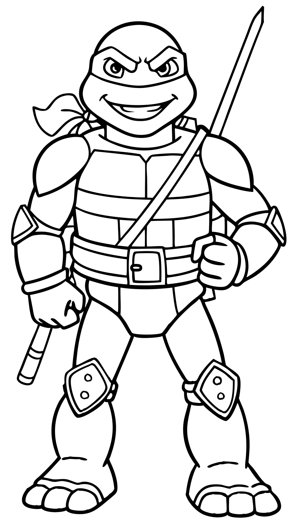 free coloring pages teenage mutant ninja turtles